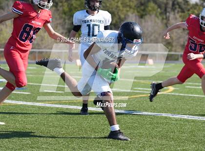 Thumbnail 3 in Grace Classical Christian Academy vs. West Texas Tornadoes (TAIAO Division III Final) photogallery.