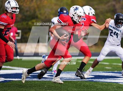 Thumbnail 1 in Grace Classical Christian Academy vs. West Texas Tornadoes (TAIAO Division III Final) photogallery.