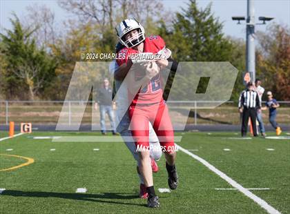 Thumbnail 2 in Grace Classical Christian Academy vs. West Texas Tornadoes (TAIAO Division III Final) photogallery.