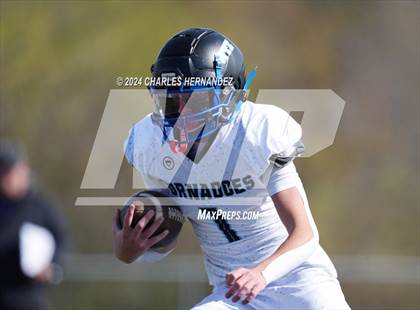 Thumbnail 2 in Grace Classical Christian Academy vs. West Texas Tornadoes (TAIAO Division III Final) photogallery.