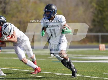 Thumbnail 3 in Grace Classical Christian Academy vs. West Texas Tornadoes (TAIAO Division III Final) photogallery.