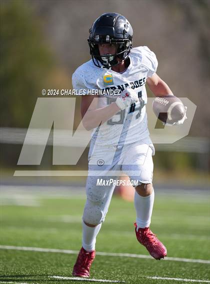 Thumbnail 2 in Grace Classical Christian Academy vs. West Texas Tornadoes (TAIAO Division III Final) photogallery.