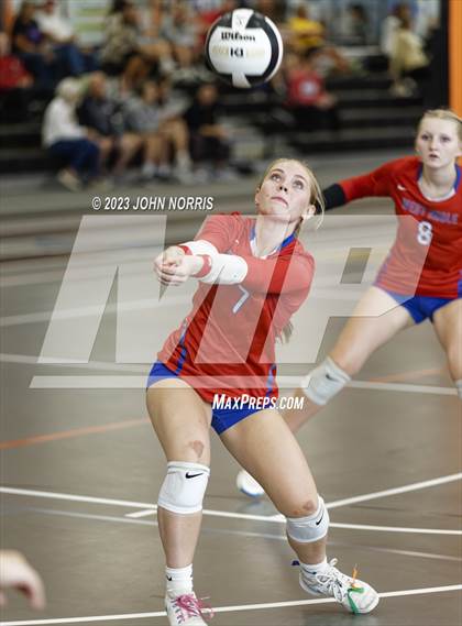Thumbnail 2 in West Noble vs. La Porte (Warsaw Invite) photogallery.