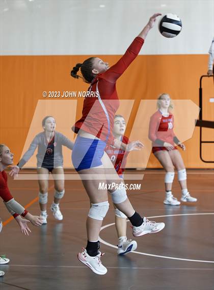 Thumbnail 2 in West Noble vs. La Porte (Warsaw Invite) photogallery.