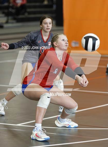 Thumbnail 2 in West Noble vs. La Porte (Warsaw Invite) photogallery.