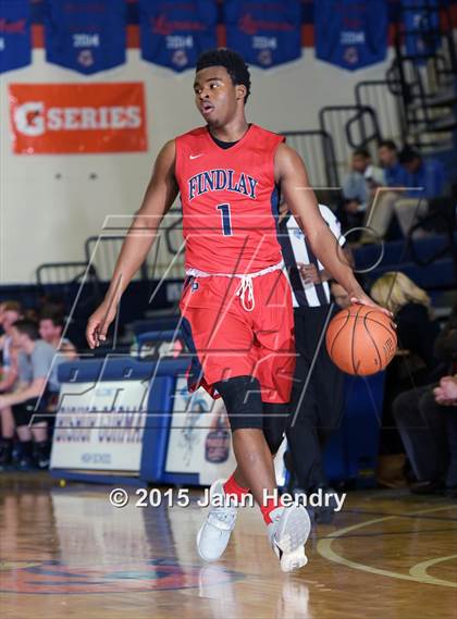 Thumbnail 2 in Findlay Prep vs Mainland Eagles, NZ (Tarkanian Classic) photogallery.