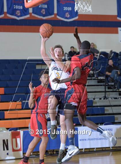 Thumbnail 1 in Findlay Prep vs Mainland Eagles, NZ (Tarkanian Classic) photogallery.