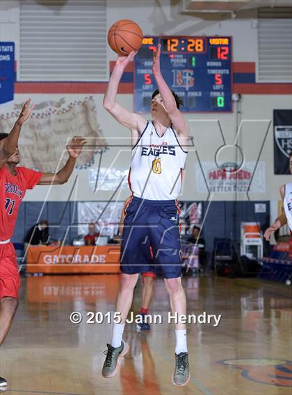 Thumbnail 3 in Findlay Prep vs Mainland Eagles, NZ (Tarkanian Classic) photogallery.