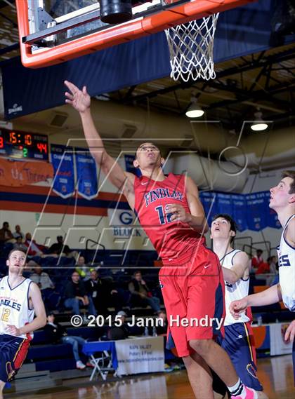 Thumbnail 3 in Findlay Prep vs Mainland Eagles, NZ (Tarkanian Classic) photogallery.