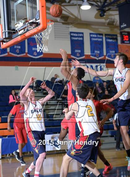Thumbnail 3 in Findlay Prep vs Mainland Eagles, NZ (Tarkanian Classic) photogallery.