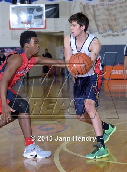 Thumbnail 2 in Findlay Prep vs Mainland Eagles, NZ (Tarkanian Classic) photogallery.