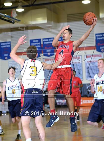 Thumbnail 2 in Findlay Prep vs Mainland Eagles, NZ (Tarkanian Classic) photogallery.