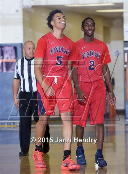 Thumbnail 1 in Findlay Prep vs Mainland Eagles, NZ (Tarkanian Classic) photogallery.
