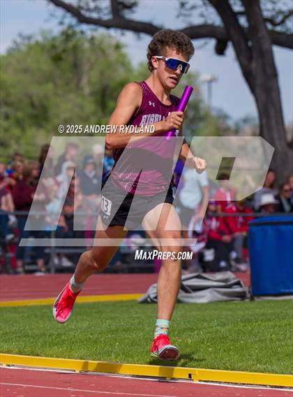 Thumbnail 1 in CHSAA 2A State Championships (4 x 800 Final) photogallery.