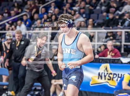 Thumbnail 2 in NYSPHSAA D2 Wrestling Championships (Semifinals 152 - 220 lbs) photogallery.