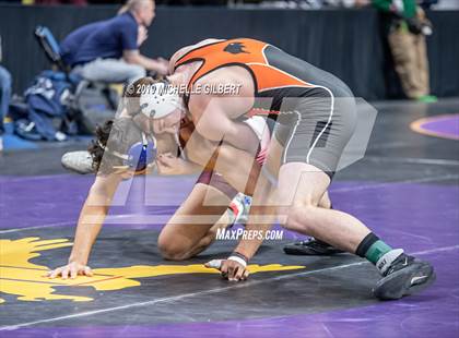 Thumbnail 2 in NYSPHSAA D2 Wrestling Championships (Semifinals 152 - 220 lbs) photogallery.