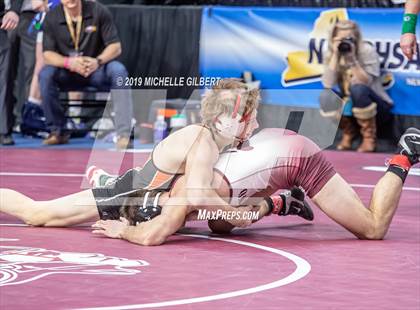 Thumbnail 2 in NYSPHSAA D2 Wrestling Championships (Semifinals 152 - 220 lbs) photogallery.