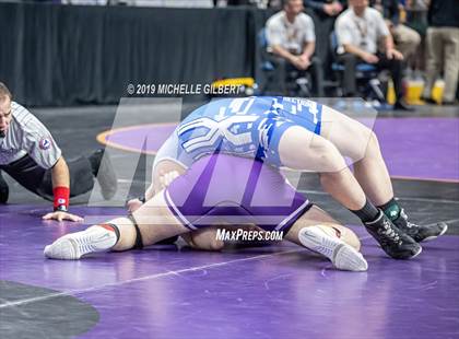 Thumbnail 2 in NYSPHSAA D2 Wrestling Championships (Semifinals 152 - 220 lbs) photogallery.