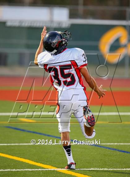 Thumbnail 1 in Cleveland vs. Santa Clarita Christian photogallery.