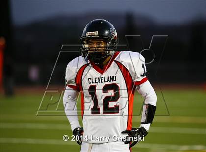 Thumbnail 1 in Cleveland vs. Santa Clarita Christian photogallery.