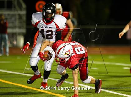 Thumbnail 2 in Cleveland vs. Santa Clarita Christian photogallery.