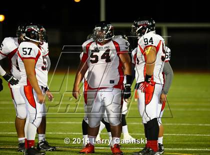Thumbnail 2 in Cleveland vs. Santa Clarita Christian photogallery.