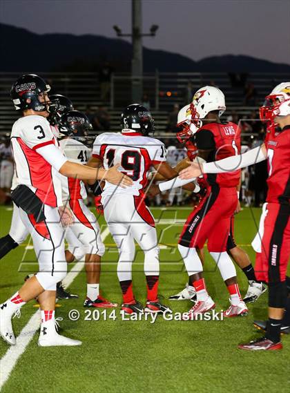 Thumbnail 2 in Cleveland vs. Santa Clarita Christian photogallery.