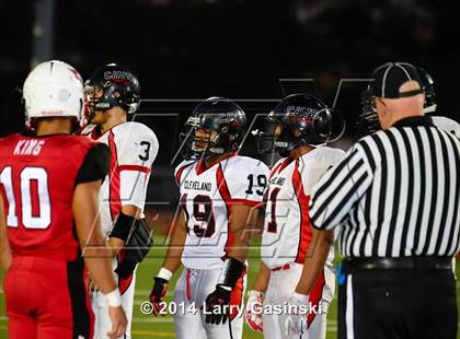 Thumbnail 2 in Cleveland vs. Santa Clarita Christian photogallery.