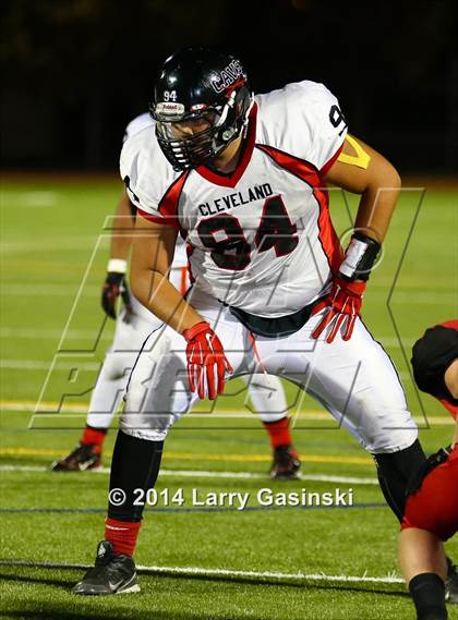 Thumbnail 1 in Cleveland vs. Santa Clarita Christian photogallery.