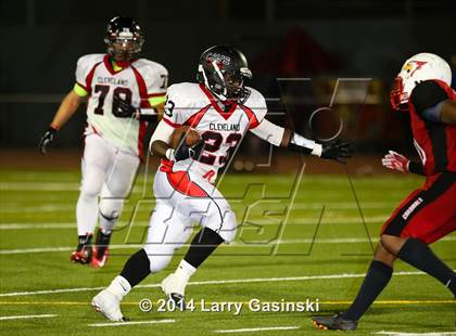 Thumbnail 2 in Cleveland vs. Santa Clarita Christian photogallery.