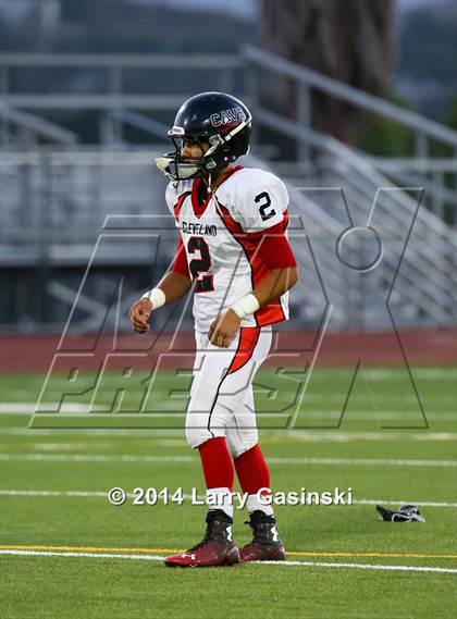 Thumbnail 1 in Cleveland vs. Santa Clarita Christian photogallery.