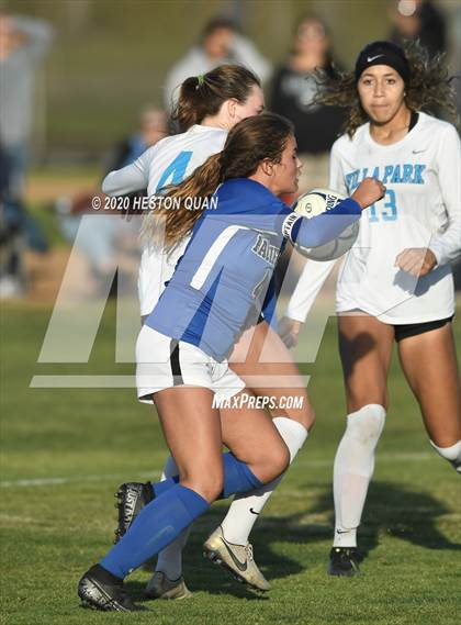 Thumbnail 2 in Villa Park @ Pacifica (CIF-SS D1 Playoff) photogallery.