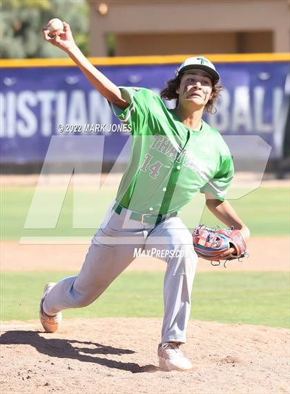 Thumbnail 3 in Northwest Christian  vs. Thatcher  (AIA 3A Quarterfinal Playoff) photogallery.