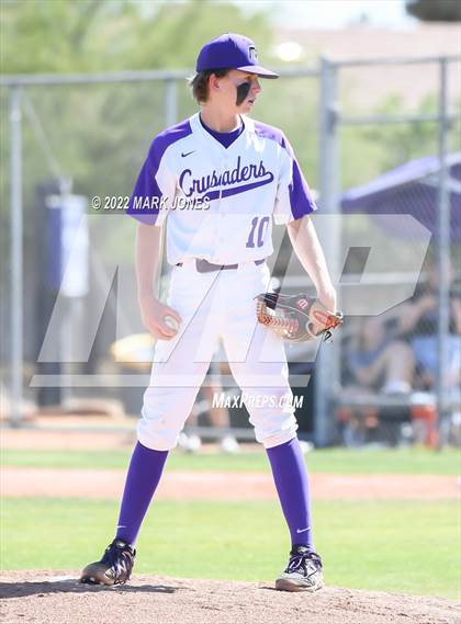 Thumbnail 3 in Northwest Christian  vs. Thatcher  (AIA 3A Quarterfinal Playoff) photogallery.