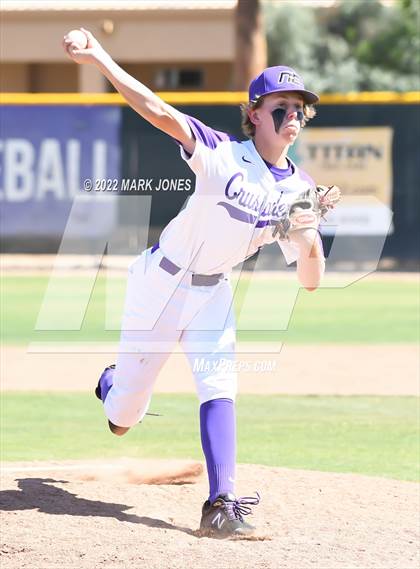 Thumbnail 3 in Northwest Christian  vs. Thatcher  (AIA 3A Quarterfinal Playoff) photogallery.