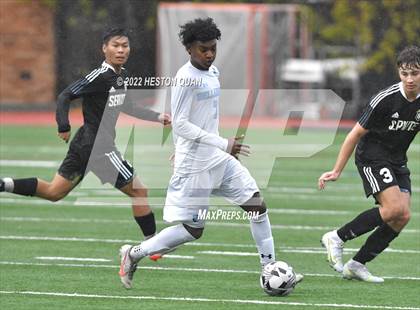 Thumbnail 3 in Servite vs. Bellarmine College Prep (Adidas So Cal College Showcase) photogallery.