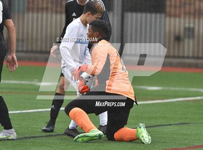 Thumbnail 2 in Servite vs. Bellarmine College Prep (Adidas So Cal College Showcase) photogallery.