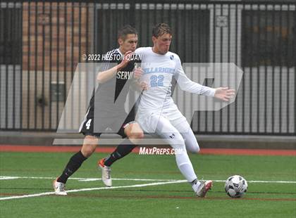 Thumbnail 2 in Servite vs. Bellarmine College Prep (Adidas So Cal College Showcase) photogallery.