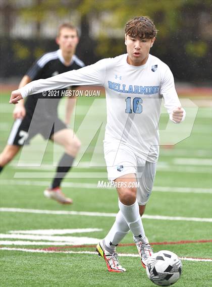 Thumbnail 2 in Servite vs. Bellarmine College Prep (Adidas So Cal College Showcase) photogallery.