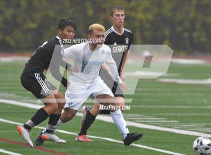 Thumbnail 2 in Servite vs. Bellarmine College Prep (Adidas So Cal College Showcase) photogallery.