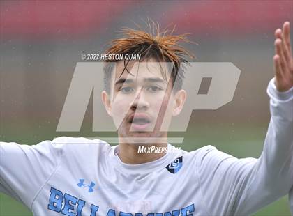 Thumbnail 1 in Servite vs. Bellarmine College Prep (Adidas So Cal College Showcase) photogallery.
