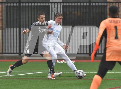 Thumbnail 3 in Servite vs. Bellarmine College Prep (Adidas So Cal College Showcase) photogallery.