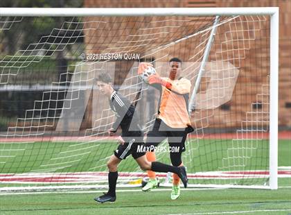 Thumbnail 1 in Servite vs. Bellarmine College Prep (Adidas So Cal College Showcase) photogallery.