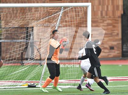 Thumbnail 3 in Servite vs. Bellarmine College Prep (Adidas So Cal College Showcase) photogallery.