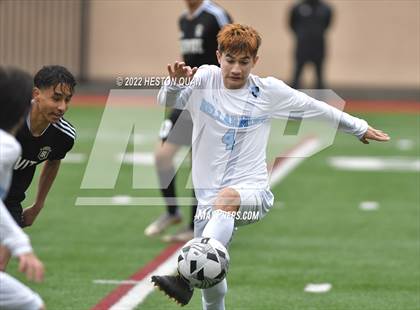 Thumbnail 2 in Servite vs. Bellarmine College Prep (Adidas So Cal College Showcase) photogallery.