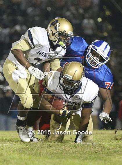Thumbnail 3 in Arlington @ McGavock (TSSAA Division I Class 6A 1st Round) photogallery.