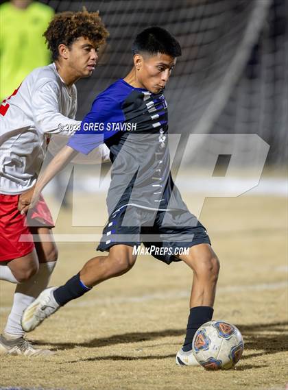Thumbnail 3 in South Mecklenburg @ Porter Ridge (NCHSAA 4A Round 3 Playoff) photogallery.