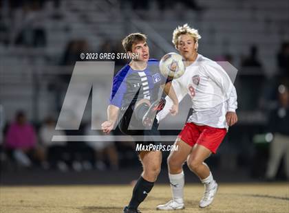 Thumbnail 2 in South Mecklenburg @ Porter Ridge (NCHSAA 4A Round 3 Playoff) photogallery.