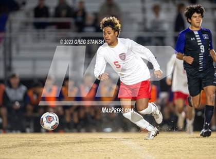 Thumbnail 2 in South Mecklenburg @ Porter Ridge (NCHSAA 4A Round 3 Playoff) photogallery.