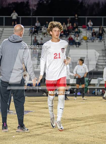 Thumbnail 3 in South Mecklenburg @ Porter Ridge (NCHSAA 4A Round 3 Playoff) photogallery.
